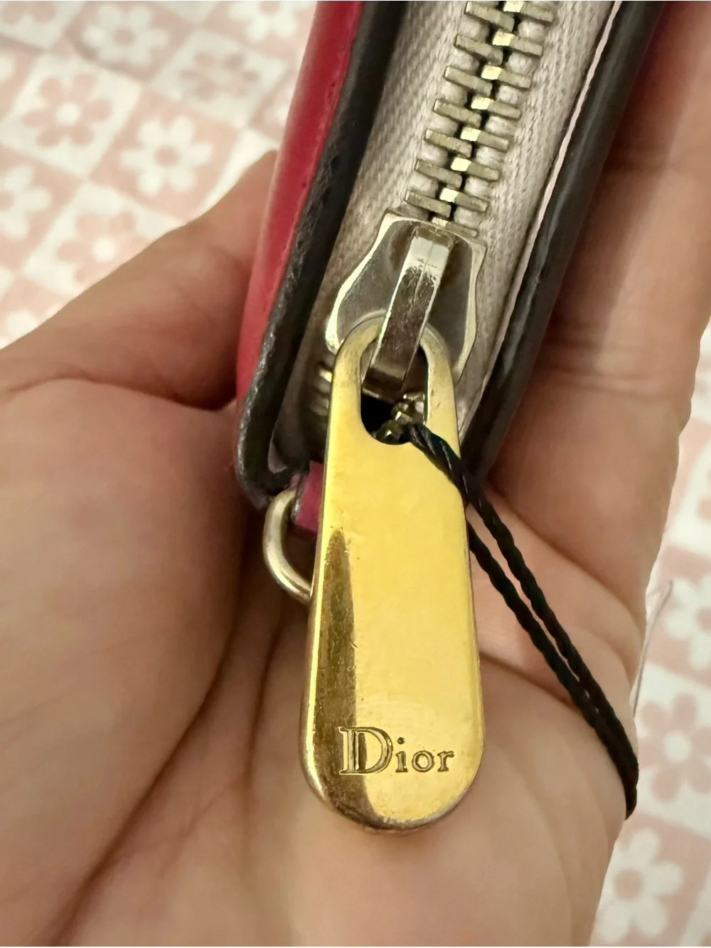 Dior Voyageur Zip-Around Wallet